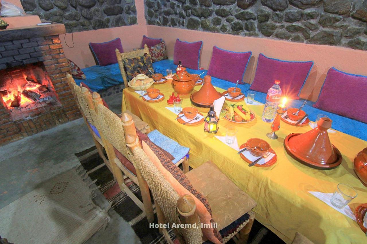 Hotel Aremd - Aroumd Imlil Route Du Toubkal Εξωτερικό φωτογραφία